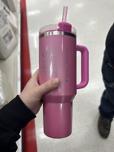 starbucks stanley cup pink 40oz - Sold on eBay January 5th, 2024 for $225.00
