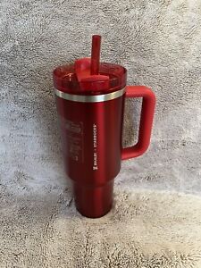 NEW - LIMITED EDITION 2023 Stanley x Starbucks Holiday Red  (40oz) Tumbler - Sold on eBay December 19th, 2023 for $195.00