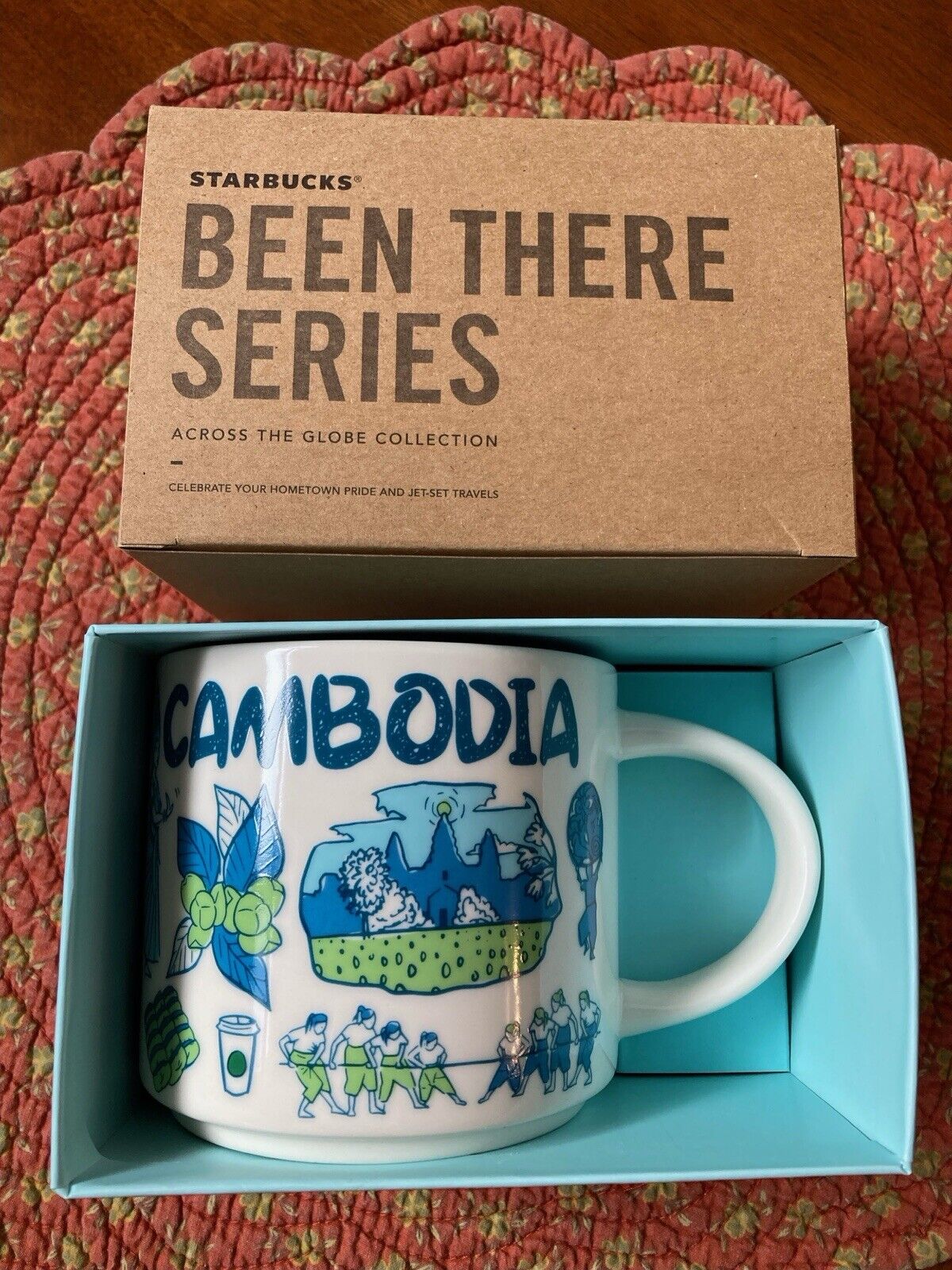 STARBUCKS BEEN THERE SERIES MUG 14 oz - CAMBODIA - Sold on eBay March 9th, 2025 for $75.00