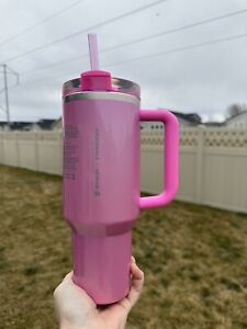 Stanley Starbucks 40oz Winter Pink - Sold on eBay January 13th, 2024 for $270.00 (22 bids) 
