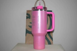 Stanley x Starbucks Winter Pink Limited Release Limited Edition 40oz cup - Sold on eBay January 12th, 2024 for $255.00