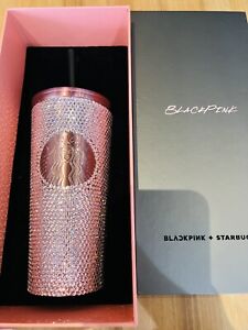 Limited edition Starbucks Korea 2023 Blackpink rhinestone coldcup 473ml - Sold on eBay August 12th, 2023 for $299.00 (1 bids) 