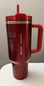 Starbucks x Stanley - Holiday 2023 - 40oz - Red Tumbler Cup NEW - Sold on eBay December 12th, 2023 for $179.00