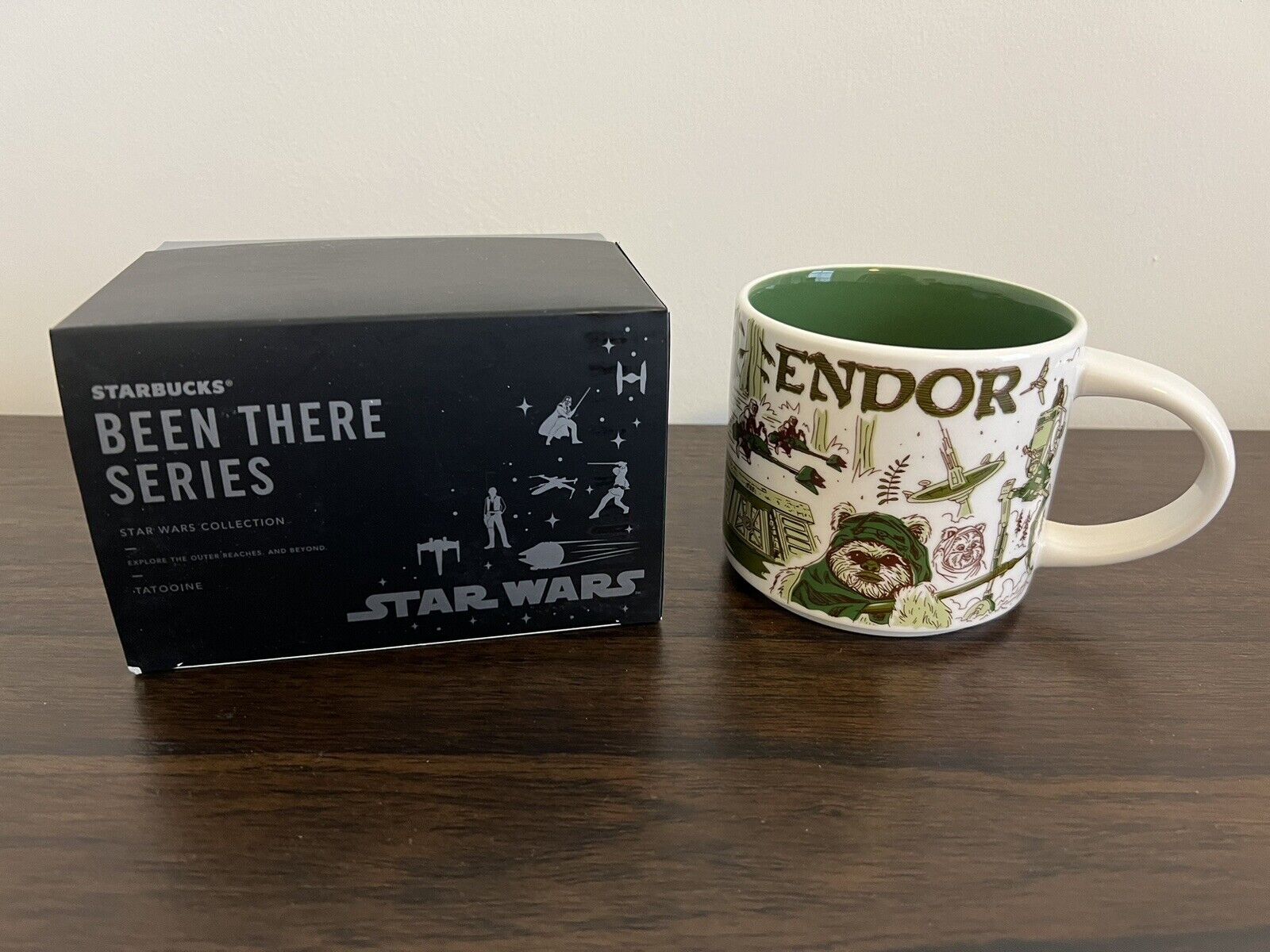 Disney 2021 Starbucks Been There Series Star Wars ENDOR Coffee Mug Cup - Sold on eBay January 16th, 2025 for $85.00