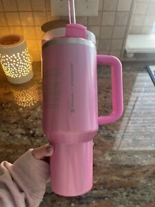 Starbucks x Stanley 40 oz Tumbler Winter Pink Target Exclusive Collab BRAND NEW - Sold on eBay January 26th, 2024 for $265.00 (26 bids) 