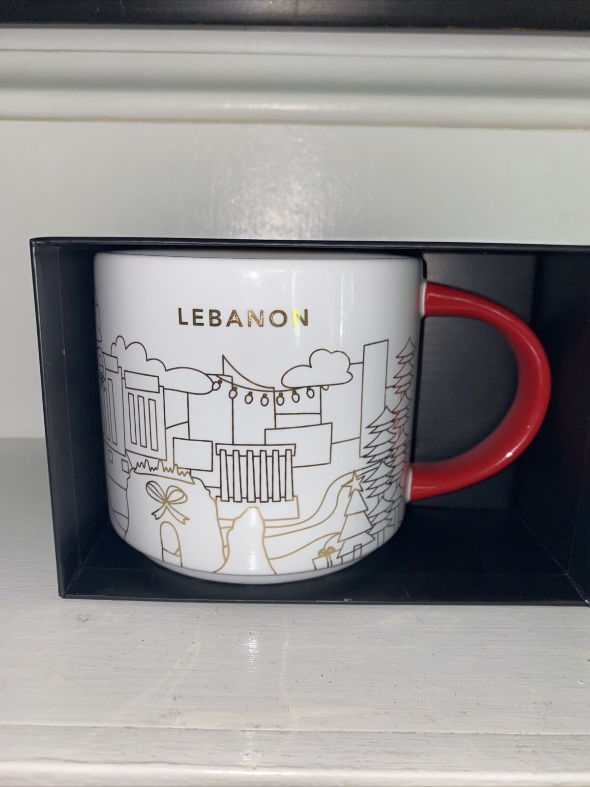 Starbucks Lebanon YAH Christmas. Brand New, Unused, w/SKU in Box
