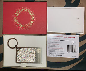 Starbucks 2015 Champagne Swarovski Mini Keychain Card + Box - Sold on eBay October 27th, 2023 for $324.99