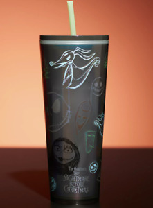 Disney Starbucks The Nightmare Before Christmas Tumbler with Straw BRAND NEW - Sold on eBay October 13th, 2023 for $229.99