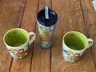 Starbucks  Lot of 3, Beatles Yellow submarine, 2 mugs, 1 child’s size tumbler - Sold on eBay September 28th, 2024 for $120.00 (1 bids) 