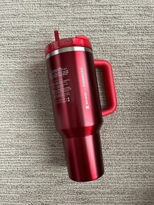 *NEW* Stanley x Starbucks Tumbler Cup Red 40oz *SHIPS FAST* 2023 Limited Edition - Sold on eBay January 21st, 2024 for $232.50 (40 bids) 