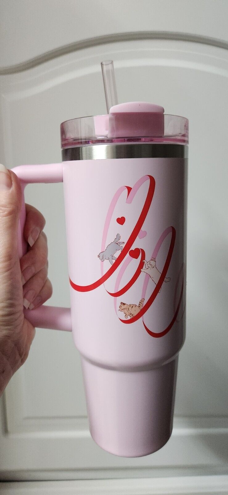 Rare Stanley x Starbucks 2024 Taiwan  Valentine Pink 30oz Tumbler! ?New - Sold on eBay December 10th, 2024 for $150.00