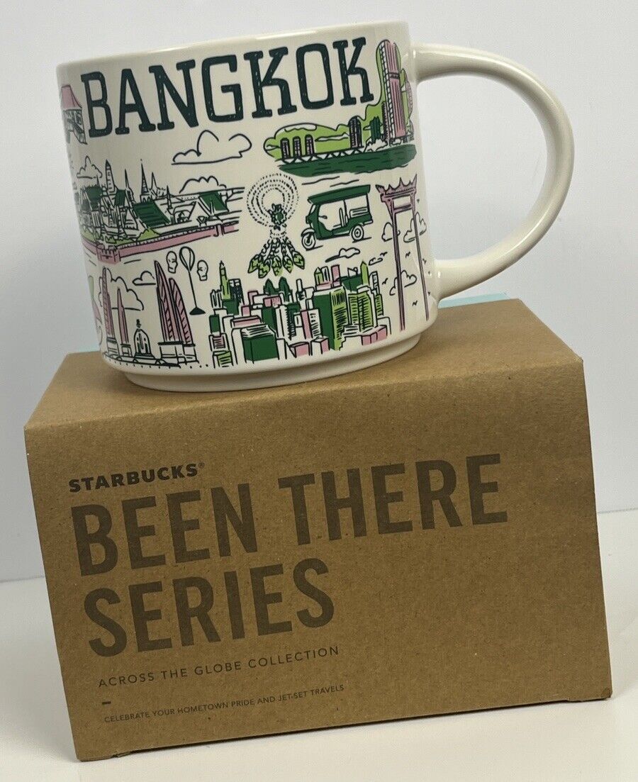 Starbucks Mug Been There Series Bangkok Thailand Coffee Ceramic Cup 2024 Green - Sold on eBay March 6th, 2025 for $74.00