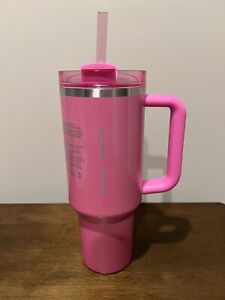 Stanley x Starbucks Exclusive 2024 Pink 40oz Tumbler NEW Early Release In Hand! - Sold on eBay February 4th, 2024 for $270.00