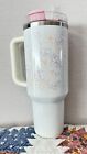 Stanley Starbucks Philippines Exclusive Cherry Blossom Sakura White 40oz L - Sold on eBay July 17th, 2024 for $150.00