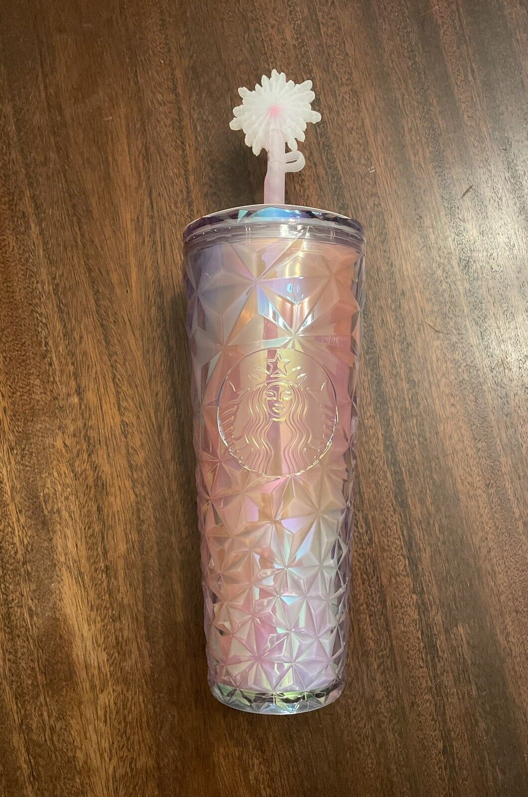 Starbucks "Wicked - Glinda Prism - Pink" Cold Tumbler 710ml 24oz. New / Sealed - Sold on eBay January 11th, 2025 for $105.50 (13 bids) 