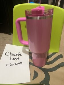2024 Target x Starbucks x Stanley Pink 40oz.. - Sold on eBay January 5th, 2024 for $227.50 (21 bids) 