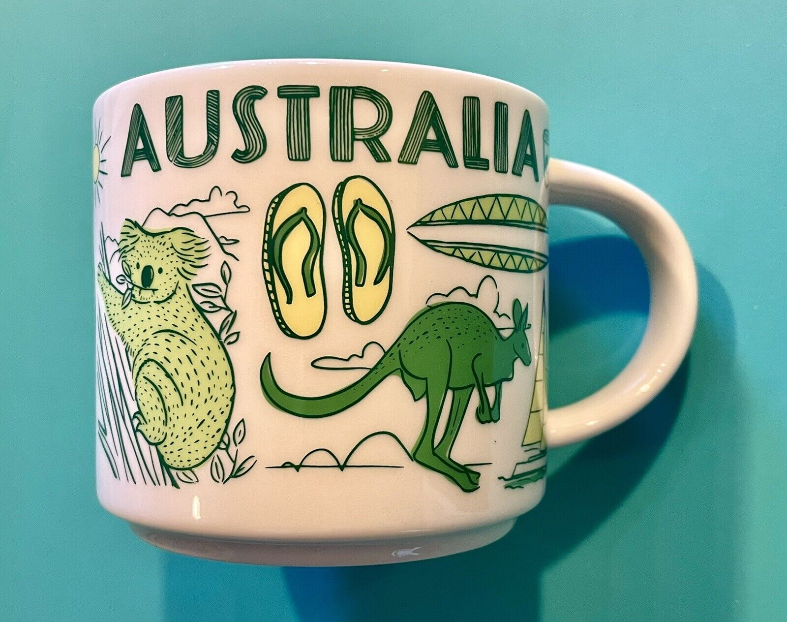 STARBUCKS COFFEE MUG - AUSTRALIA ?? - Sold on eBay March 18th, 2025 for $65.00
