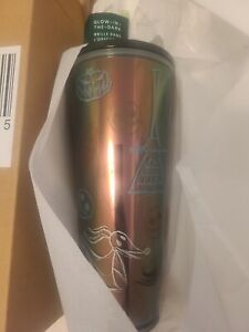 Disney The Nightmare Before Christmas Starbucks Tumbler with Straw In Hand - Sold on eBay October 21st, 2023 for $165.50 (15 bids) 