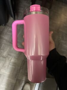 STANLEY x STARBUCKS EXCLUSIVE TUMBLER 40OZ PINK NEW 2024 | IN HAND - Sold on eBay January 29th, 2024 for $230.50 (24 bids) 