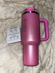 Stanley x Starbucks Exclusive 2024 Pink Glitter 40oz Tumbler NEW SHIPS ASAP?? - Sold on eBay January 16th, 2024 for $270.00 (3 bids) 