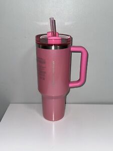 Stanley x Starbucks Winter Pink 40oz Tumbler (2024 Target Exclusive) New In Hand - Sold on eBay January 24th, 2024 for $250.00