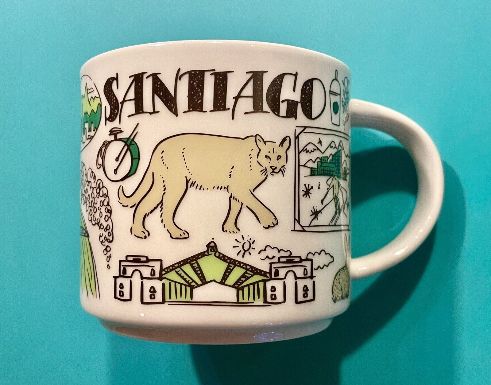 STARBUCKS COFFEE MUG - SANTIAGO , CHILE ?? - Sold on eBay January 25th, 2025 for $70.00