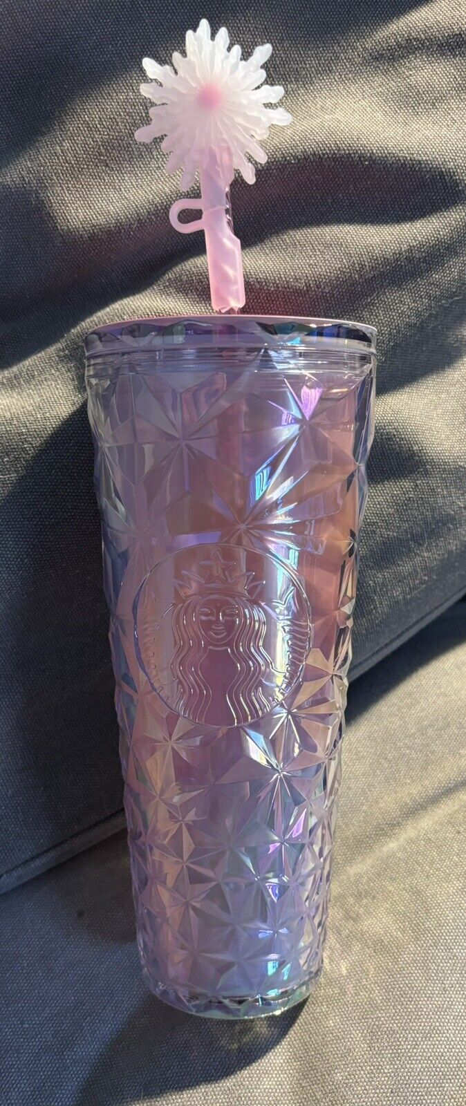 Starbucks Wicked Glinda’s Collection Prism Cold Cup Pink Wand Straw Topper. - Sold on eBay December 8th, 2024 for $95.00