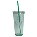 Starbucks Coffee Recycled Glass Cold-to-Go Cup Tumbler Made in SPAIN 20 oz - Sold on eBay May 23rd, 2024 for $94.95