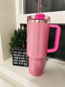Stanley + Starbucks Winter Pink (Read Description) - Sold on eBay January 18th, 2024 for $217.50 (8 bids) 