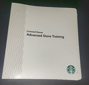 Starbucks Coffee Advanced Store Training Manual (SEALED) - Sold on eBay September 21st, 2023 for $139.00