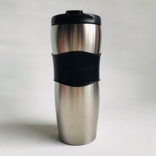 Starbucks COFFEE silver STAINLESS STEEL TRAVEL TUMBLER Mug Cup prime souvenir TE