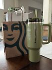 STARBUCKS OLIVE GREEN PEARL STANLEY 40oz Tumbler Fall Brand New! - Sold on eBay August 24th, 2024 for $93.00