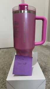 Stanley x Starbucks Winter Pink 40oz Tumbler w/ Box (2024 Target Exclusive) - Sold on eBay January 6th, 2024 for $230.01 (17 bids) 
