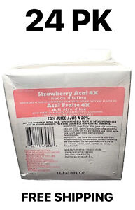 24  Pk     STARBUCKS Strawberry Acai Refresher  Base 4x Concentrate BB JAN 2024 - Sold on eBay December 22nd, 2023 for $399.00