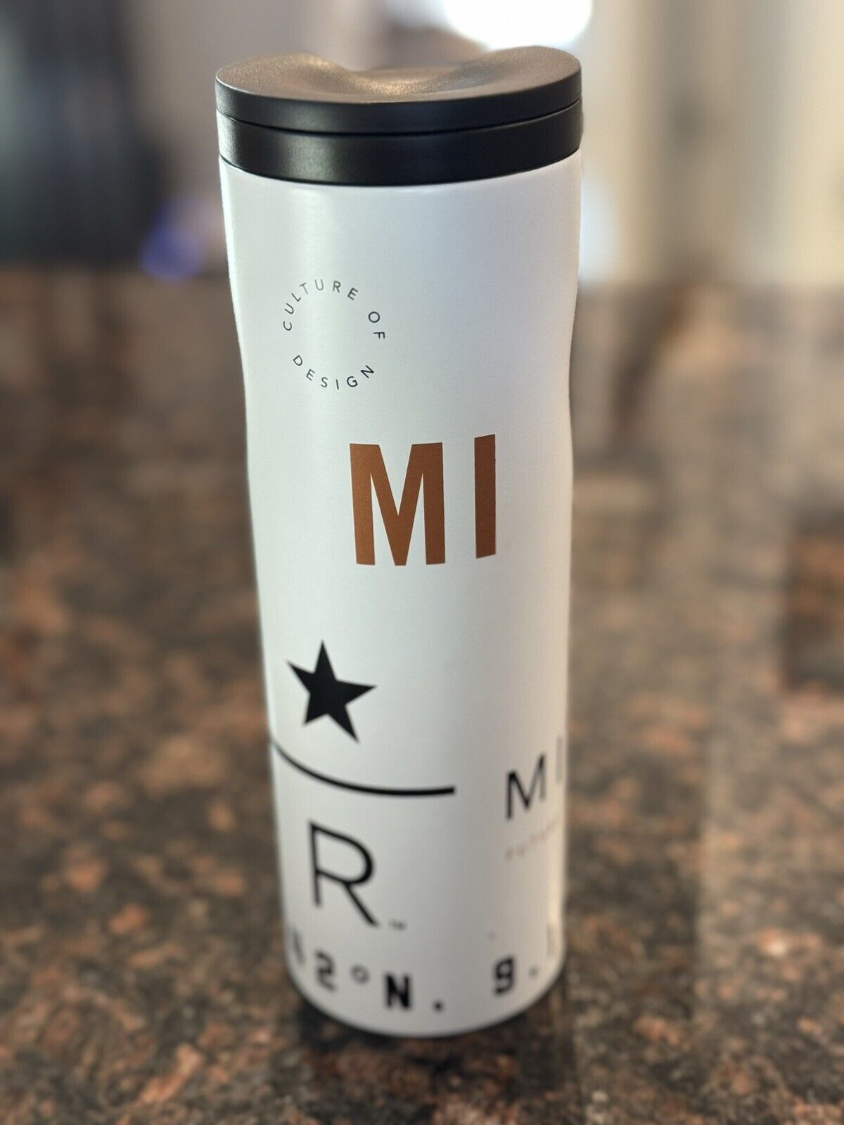 Starbucks Reserve Roastery Milano Tumbler 16 oz Metal Mug - with SKU Brand New - Sold on eBay January 15th, 2025 for $119.00