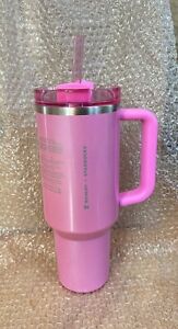 Stanley x Starbucks Exclusive 2024 Pink 40oz Tumbler NEW! In Box+Quick Ship! - Sold on eBay January 13th, 2024 for $275.00