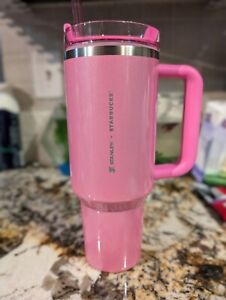Starbucks Stanley 40 oz Tumbler Winter Pink Target Exclusive Collab BRAND NEW - Sold on eBay January 16th, 2024 for $280.00