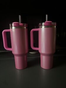 starbucks stanley pink 40 oz - Sold on eBay January 21st, 2024 for $230.50 (26 bids) 
