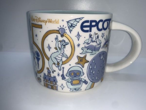 Starbucks Disney Parks Epcot Been There Series 50th Anniversary Mug 14oz - Sold on eBay November 1st, 2024 for $125.00