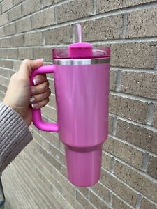 Starbucks Stanley Exclusive 2024 Pink 40oz Tumbler NEW - Sold on eBay January 11th, 2024 for $215.50 (20 bids) 