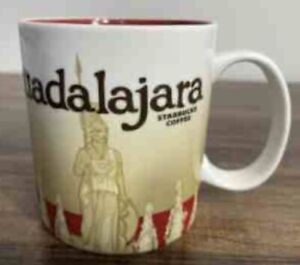 Starbucks 2009 Collector Series Guadalajara V1 VHTF Icon Mug - Sold on eBay August 15th, 2023 for $599.00 (1 bids) 