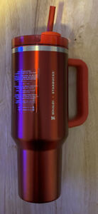 ?NEW LIMITED Starbucks x Stanley Cup Holiday 2023 Collab (40 oz) Red Tumbler ? - Sold on eBay November 27th, 2023 for $145.00 (22 bids) 