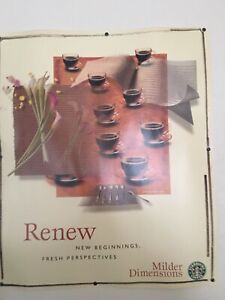 Vintage Starbucks poster 1998  (22"x 26"). Rare ! - Sold on eBay March 23rd, 2024 for $326.00