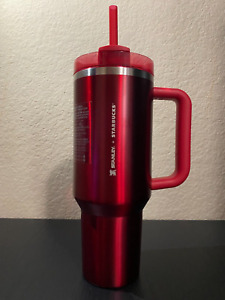 Starbucks x Stanley - Holiday 2023 - 40oz - Red Tumbler Cup - Sold on eBay November 25th, 2023 for $152.50 (7 bids) 
