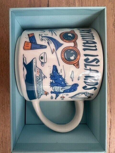 Starbucks Cayman Islands Mug Been There Series NEW in Box 14 oz Across the Globe - Sold on eBay March 6th, 2025 for $83.90