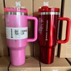 Stanley x Starbucks 40oz Tumbler Bundle!!- Winter Pink & Red( Free Shipping) - Sold on eBay June 10th, 2024 for $138.50 (26 bids) 