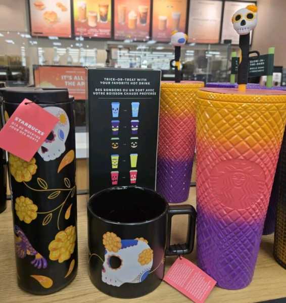 Starbucks Halloween tumbler Mug 3 SET 2024 Dia De Muertos Day of the Dead 20 oz - Sold on eBay October 18th, 2024 for $101.00