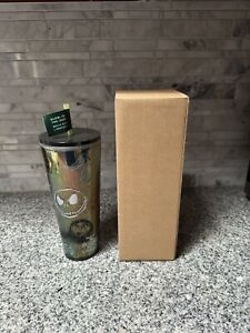 ??SOLD OUT?? Disney Starbucks The Nightmare Before Christmas Tumbler with Straw - Sold on eBay January 27th, 2024 for $159.99