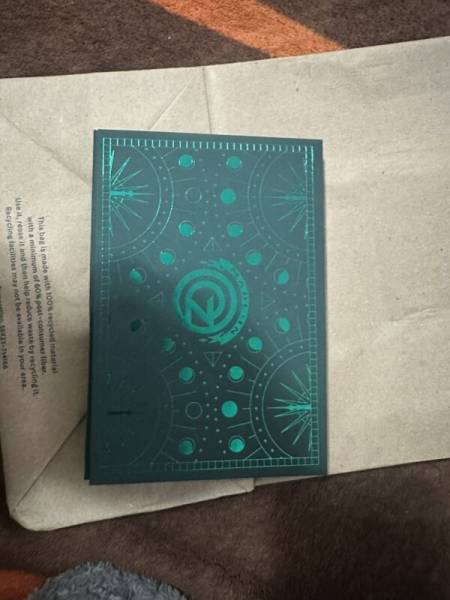 Limited Edition Starbucks WICKED Gold Metal Gift Card New Keychain Loaded $50 - Sold on eBay October 31st, 2024 for $95.00 (20 bids) 