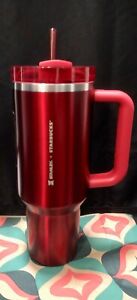 Starbucks Stanley Red 40oz Tumbler - 2023 Holiday - HTF - In-Hand - Fast Ship! - Sold on eBay November 7th, 2023 for $149.99